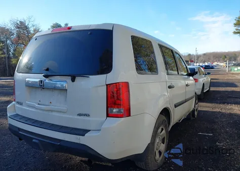 2015 Honda Pilot Lx из США, поврежденный, VIN 5FNYF4H22FB009114